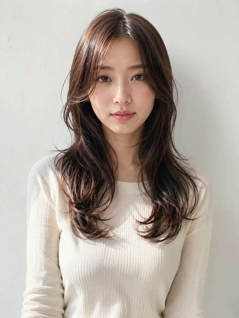 レイヤーセミロング